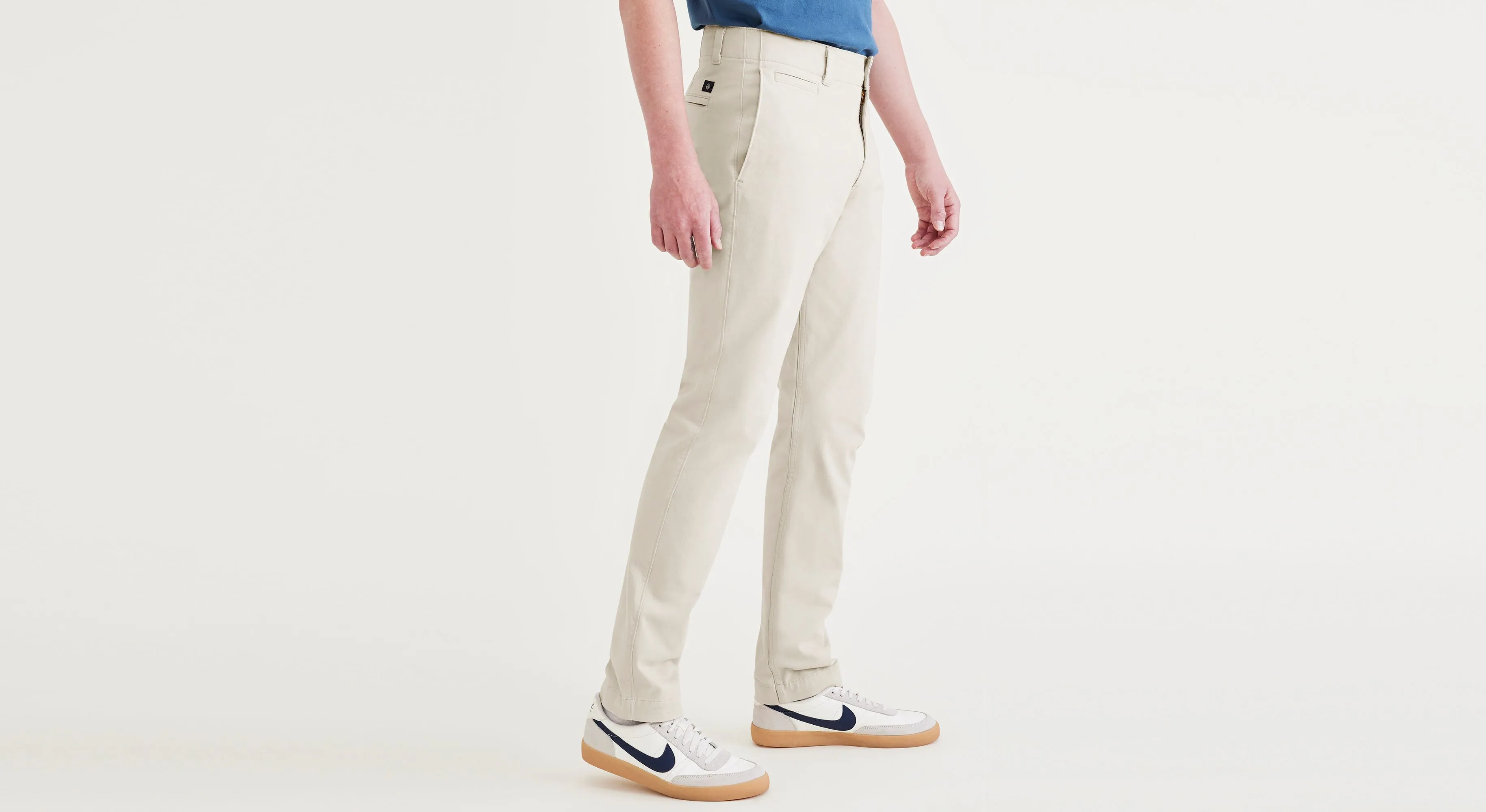 Alpha Chino Pants, Skinny Fit Stretchable Design