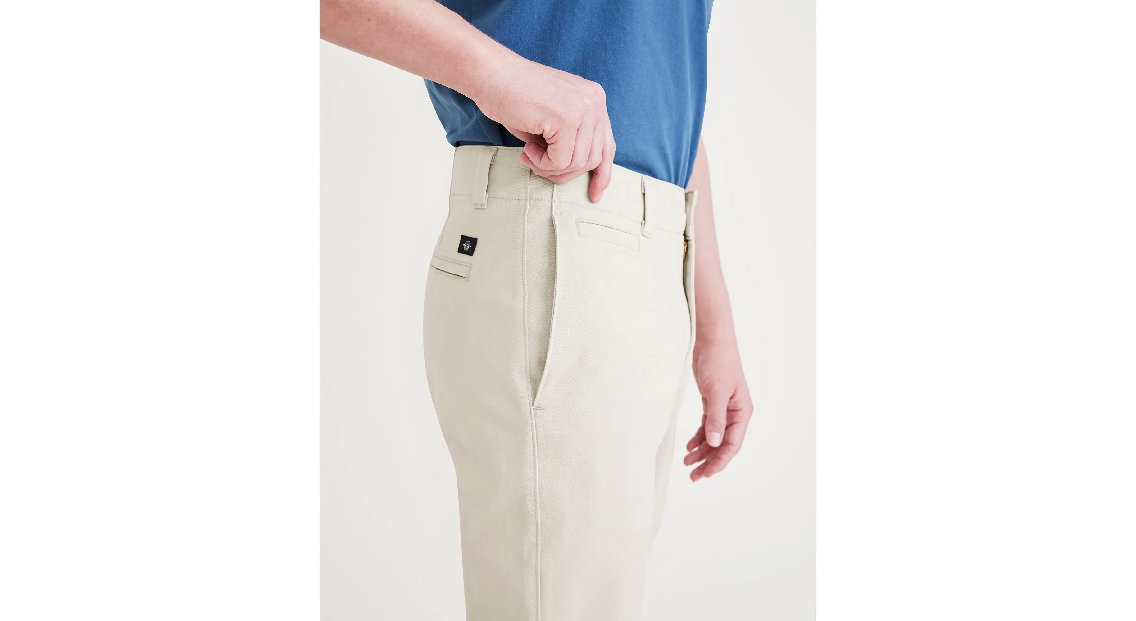 Alpha Chino Pants, Skinny Fit Easy Motion