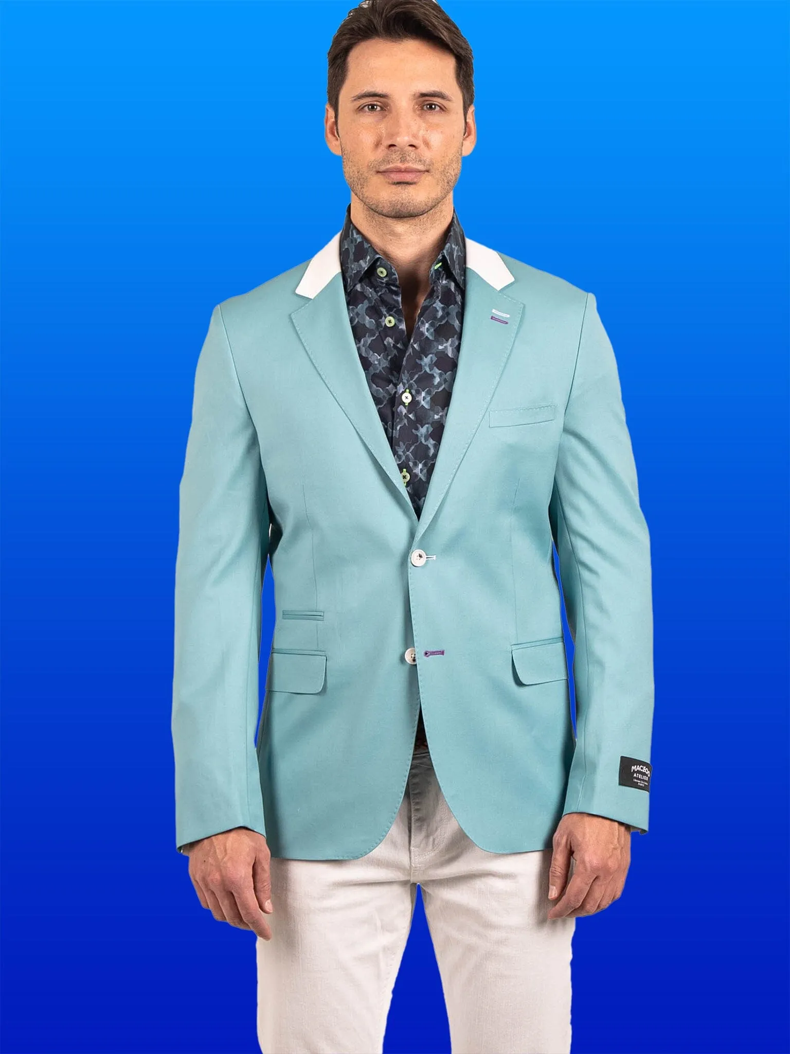 On The Go Layer Foldable Collar Blazer Socrate EvoResistance8 Green