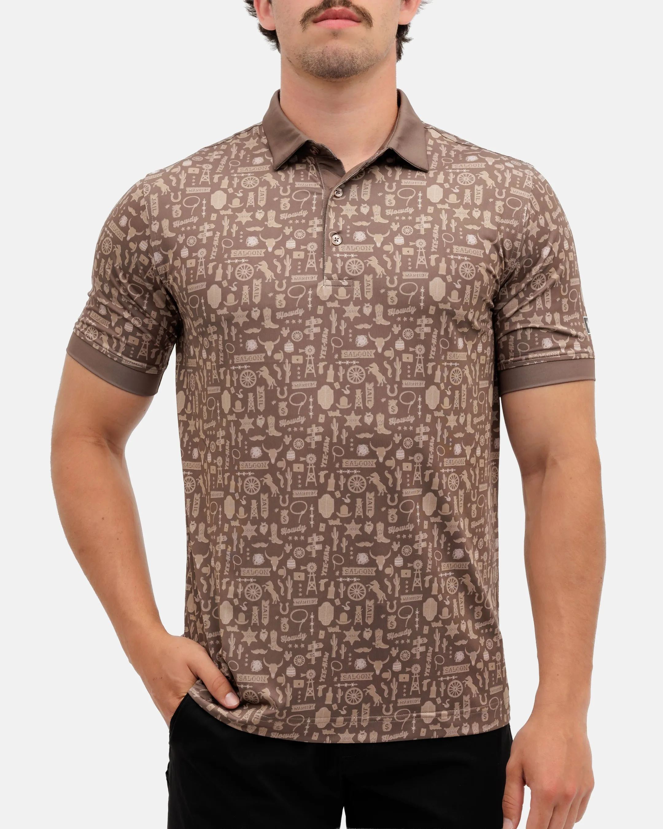 Outlaw Men's Polo Tear Resistant Reinforcement