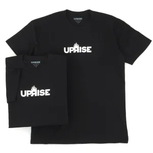 weekday wear Flame Logo Tee (Black / White)