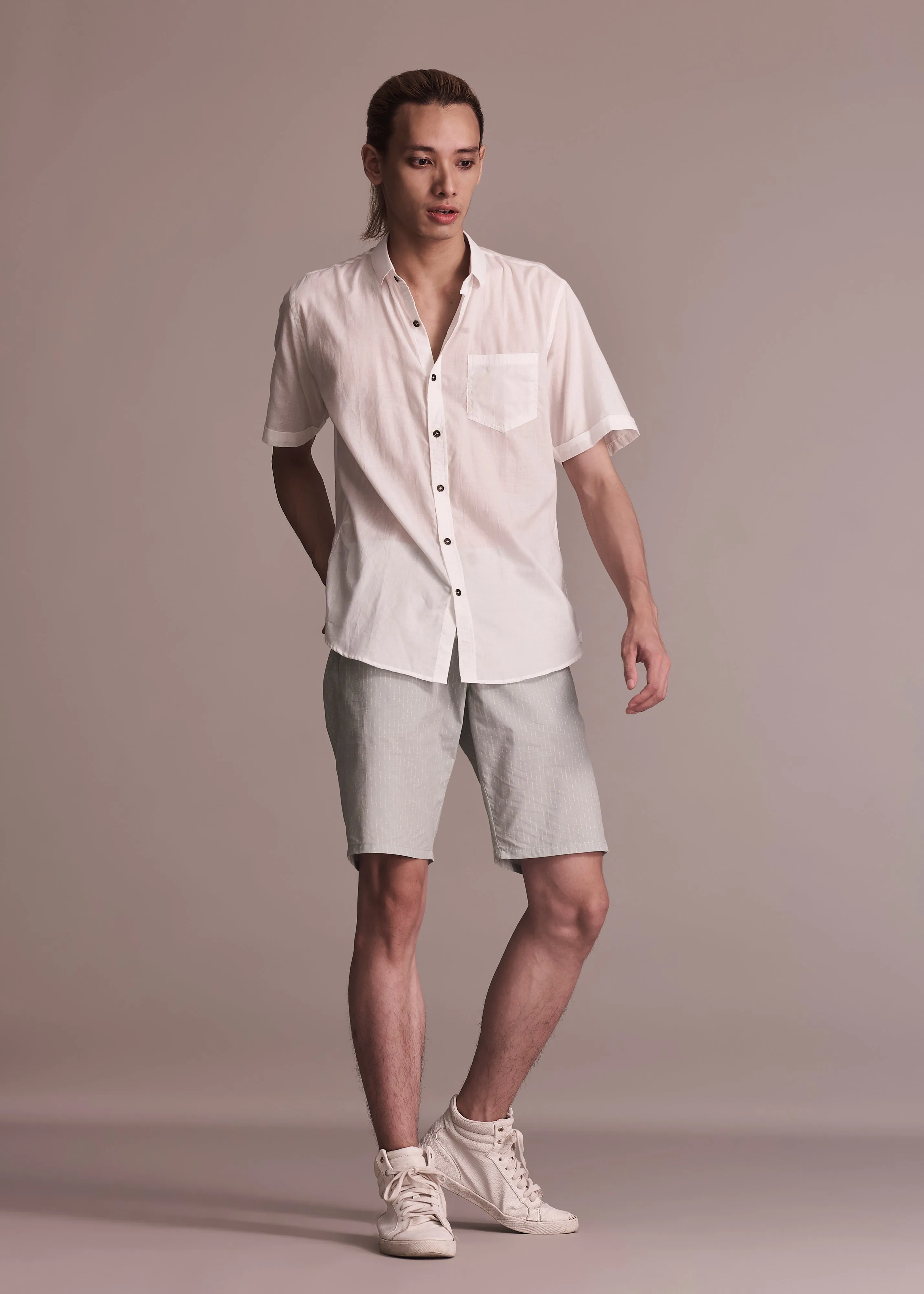 Unstructured Shoulder FRANGIPANI - TAPIOCA