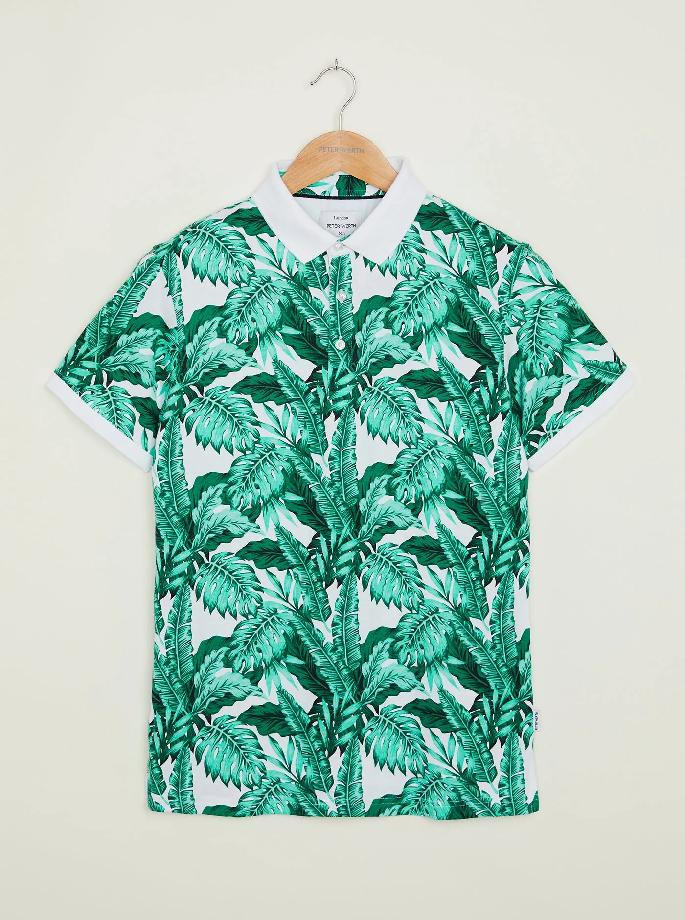 Oxenham Polo - All Over Print Sporty Look