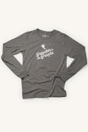 Versatile Outfit Durable Wear Powder to the People Longsleeve Shirt (Unisex)