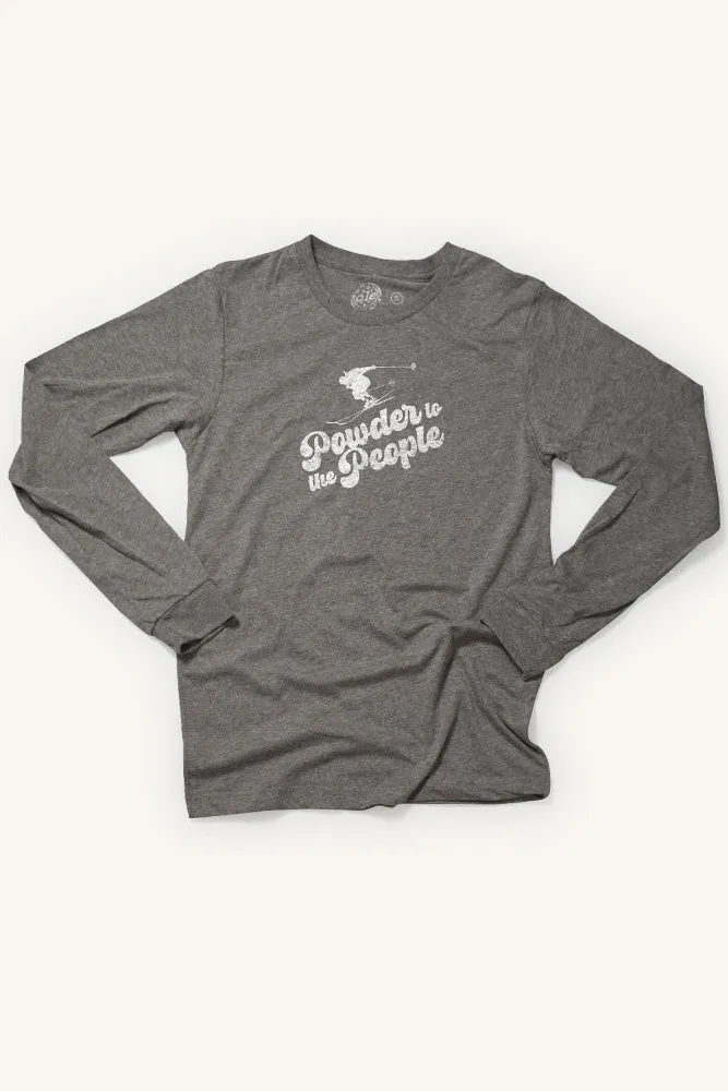 Versatile Outfit Durable Wear Powder to the People Longsleeve Shirt (Unisex)
