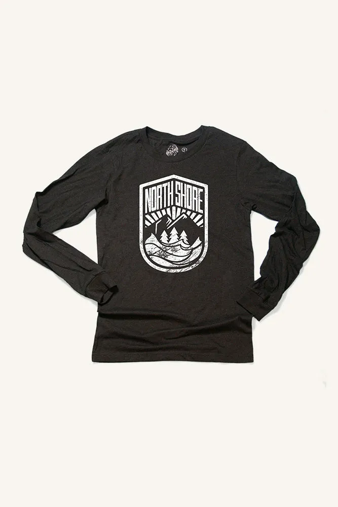 Bohemian North Shore Crest Longsleeve Shirt (Unisex)