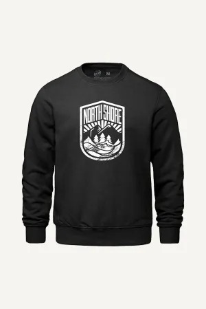North Shore Crest Signature Sweatshirt (Unisex) Fun and Comfortable Temperature Regulating Fabric