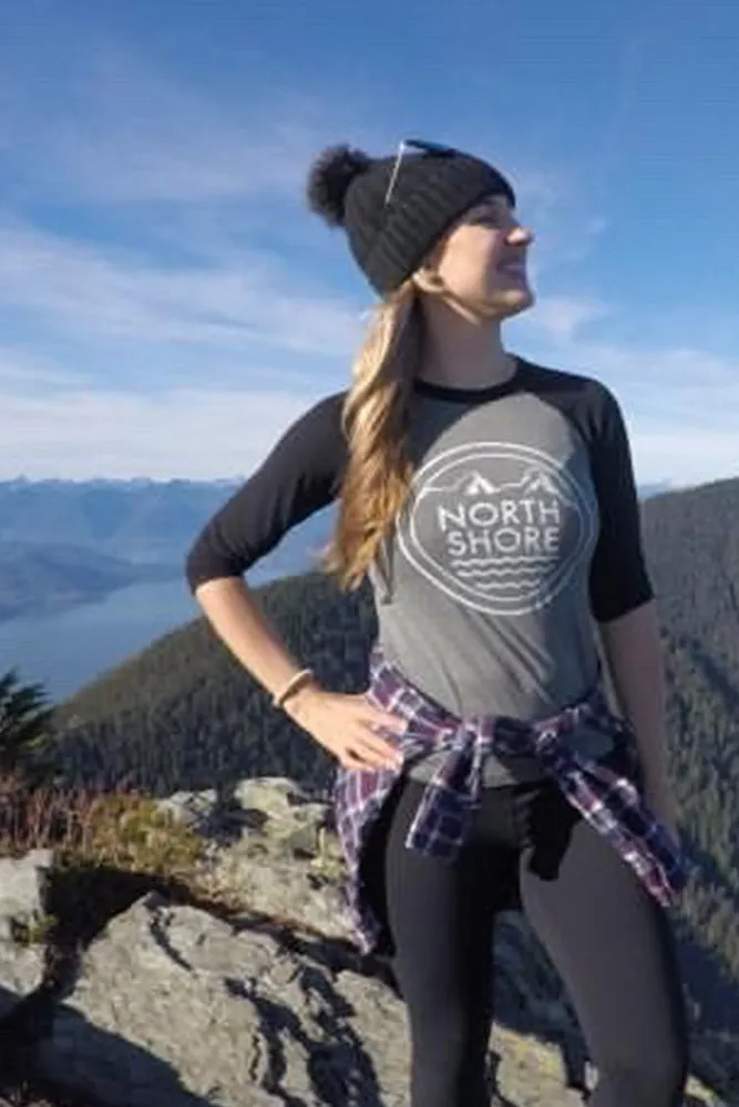 Relaxed Fit No Shrink Technology North Shore Rescue Baseball Shirt (Unisex)