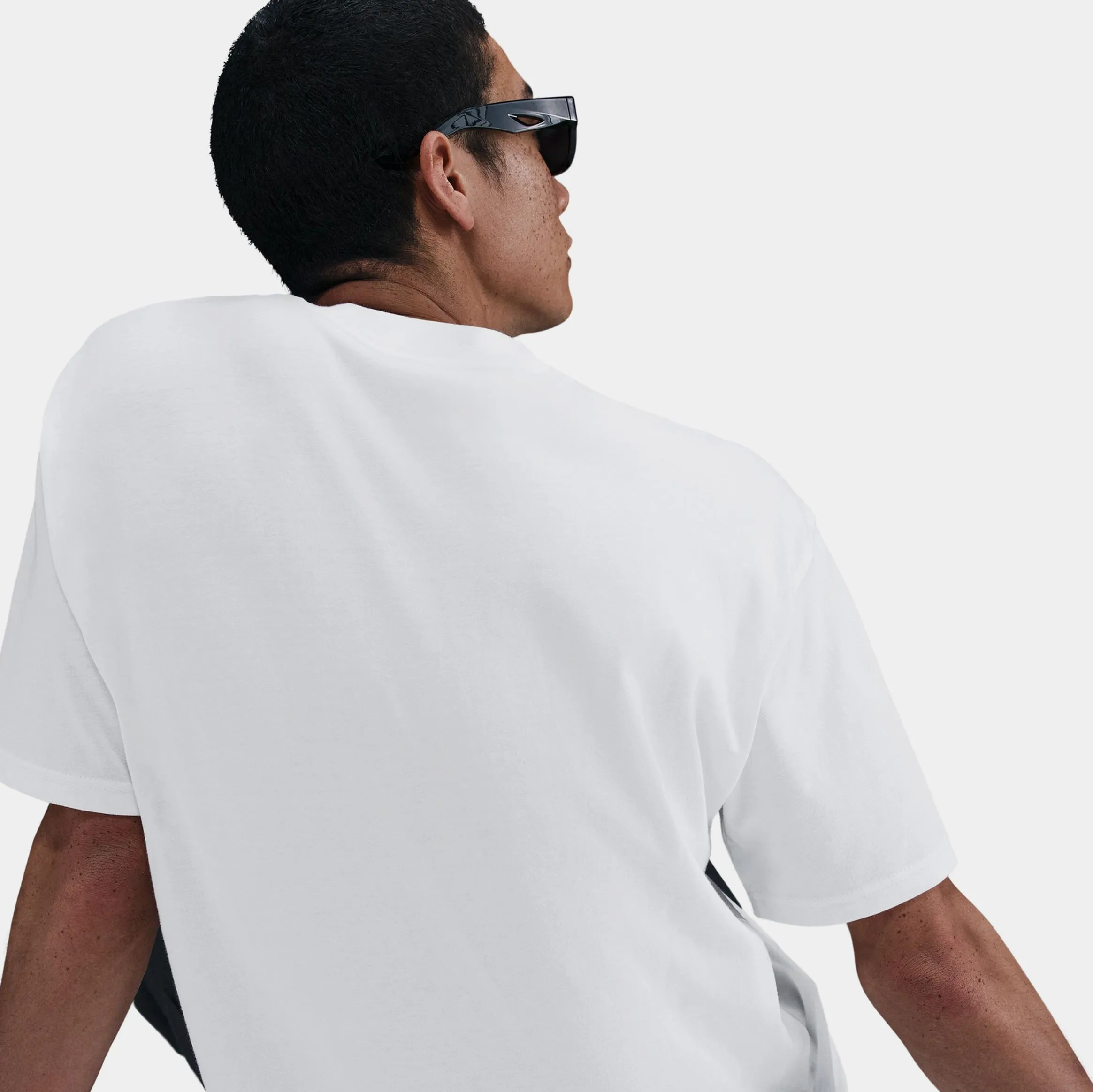 Classic Outfit Style Quick Change NSW Max90 Sole Food Mens Short Sleeve Shirt (White)