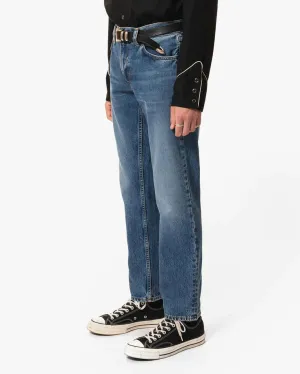 Nudie Gritty Jackson Regular Fit Mens Jeans - Day Dreamer Athlete Fit Modern Autumn Days Teen Outfit Elegant