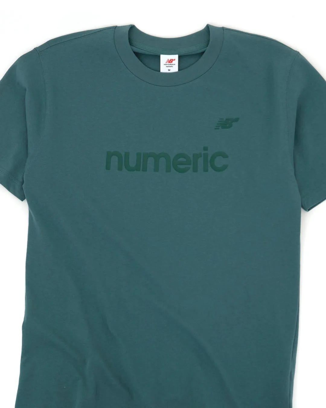Classic Layering Comfort Fit Numeric Cotton S/S T-Shirt (New Spruce)