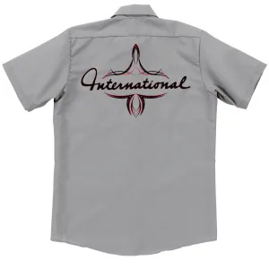 Tagless Design Full Throttle Garage Shirt