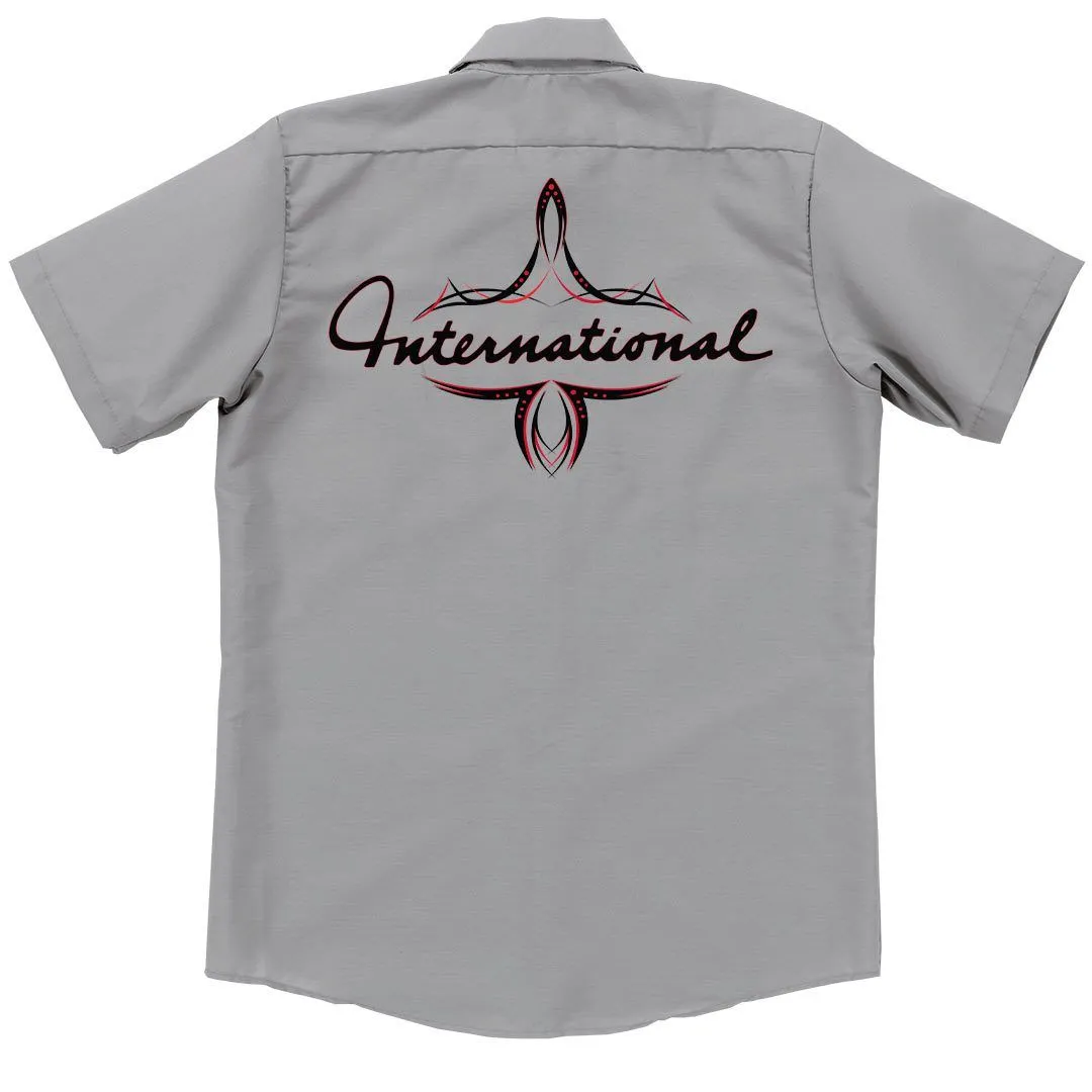 Tagless Design Full Throttle Garage Shirt