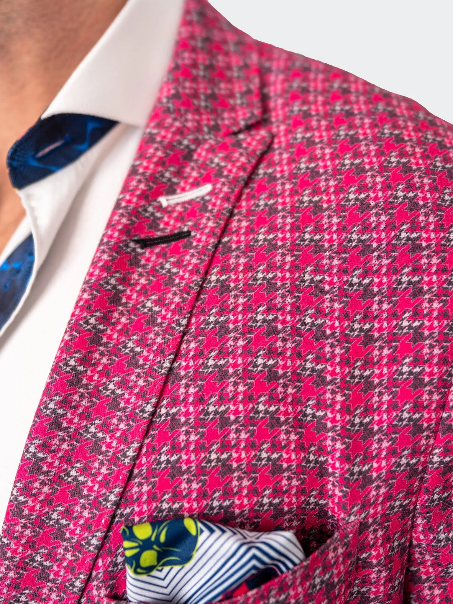 AllDay Comfort Design Travel Ready Look Blazer Unconstructed HerringbonePink Pink