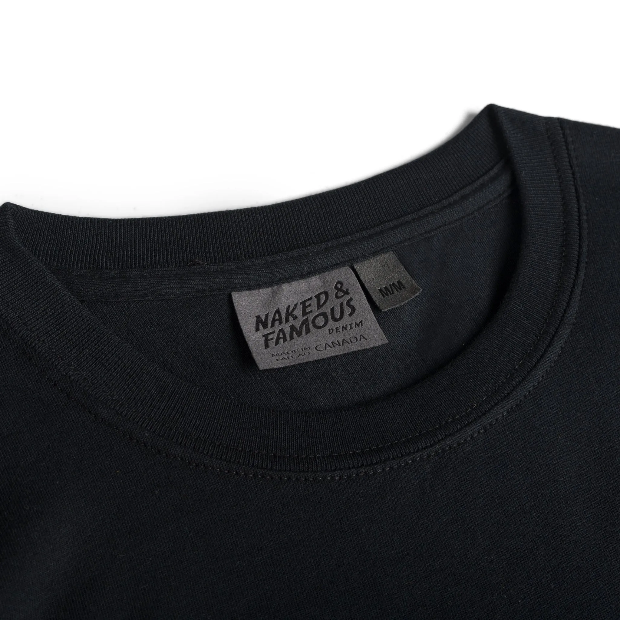 Pocket Tee - Black   Tiger Camo NoSideSeam Effortless Comfort Wear