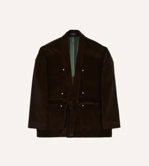 Waterproof Material Shoyoroll by Drake's Corduroy Gi Jacket