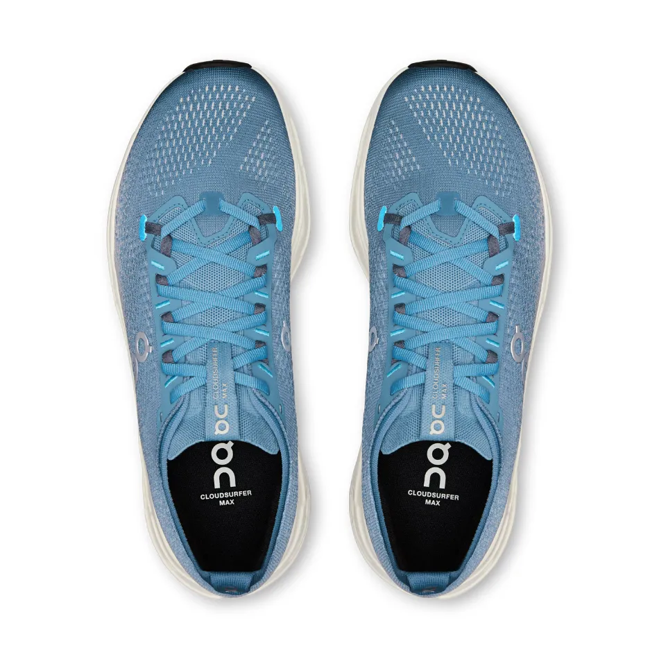 Flexible Cushion On Men's Cloudsurfer Max Running Shoes in Dust/Ivory AW25