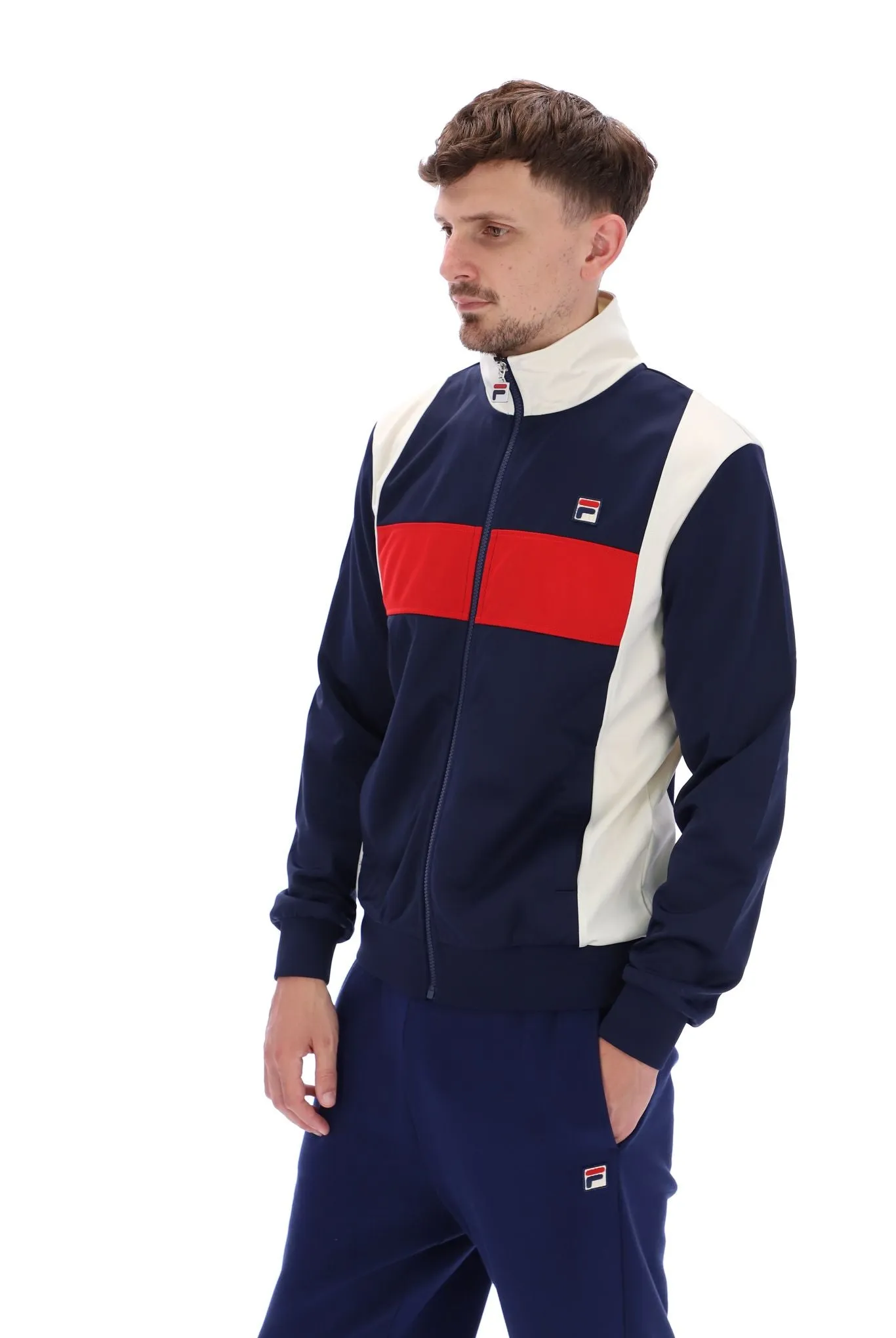 Andre Colour Blocked Track Jacket kids' Breathable