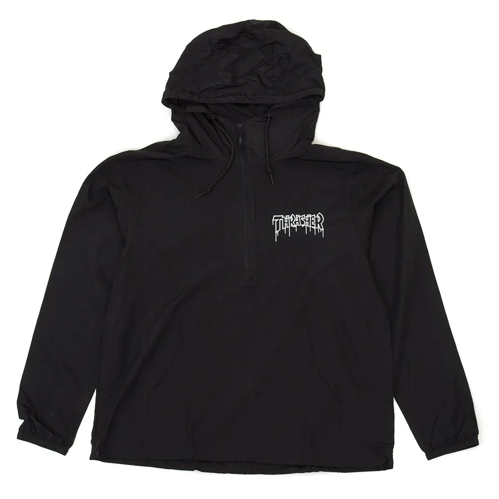 One Liner Anorak (Black) On Duty Layer Tear Resistant Fabric
