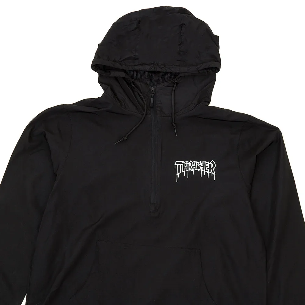 One Liner Anorak (Black) Abrasion Proof Edging