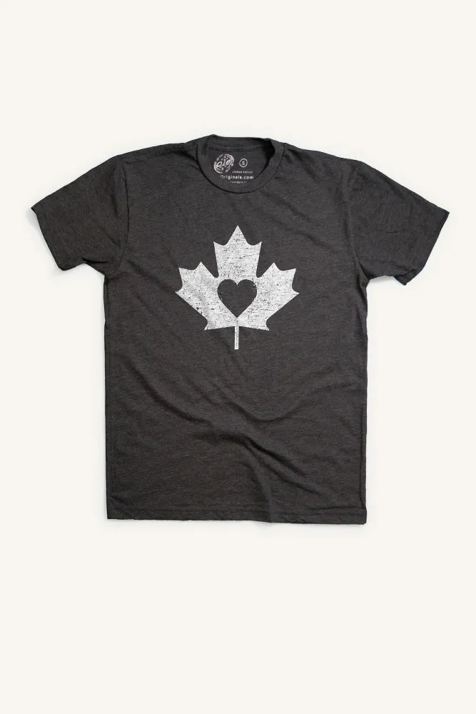 Subtle Details I Heart Canada T-Shirt (Mens)