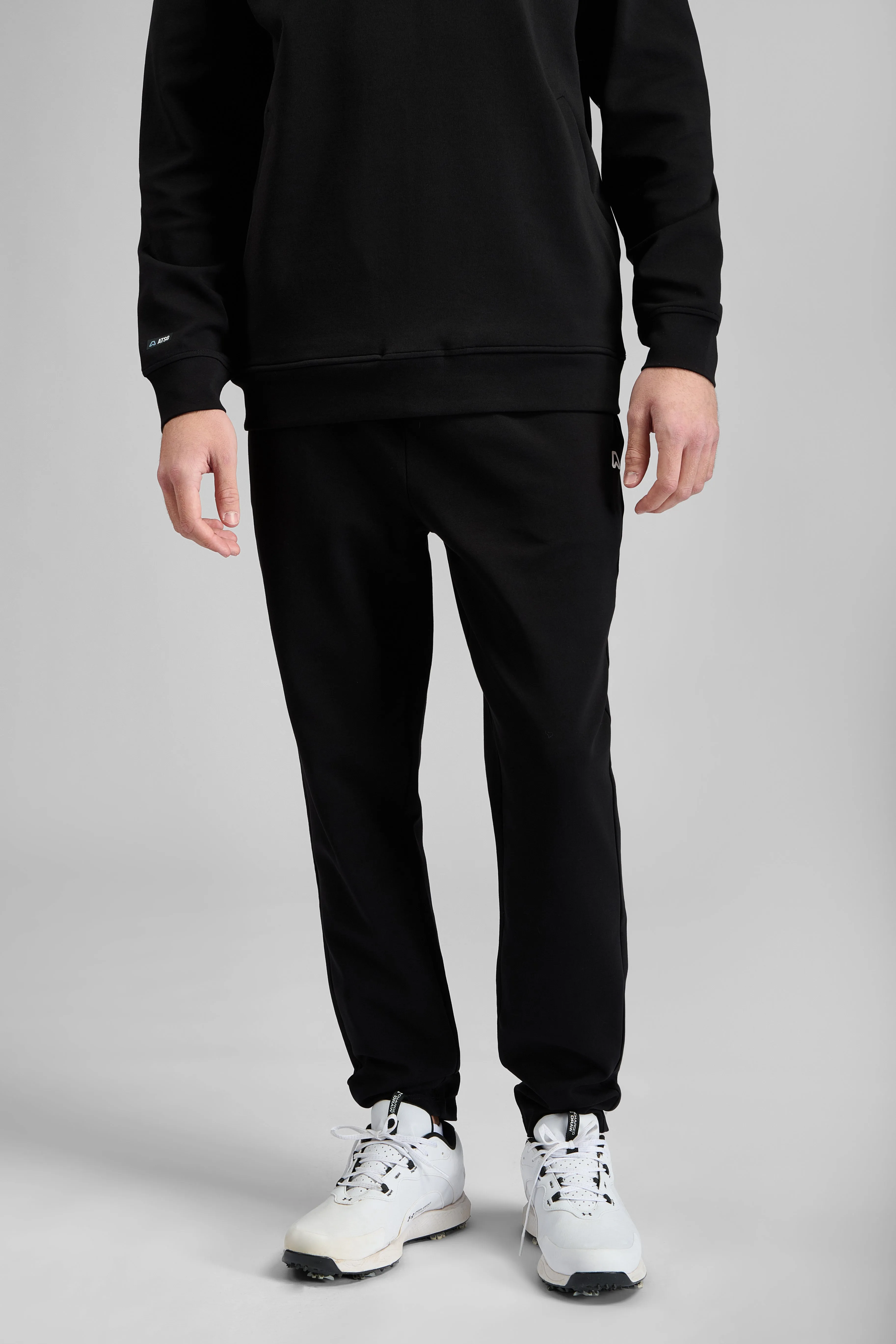 FlexibleStretchWeave Stay Active Core Cotton Blend Golf Joggers - Putter Black