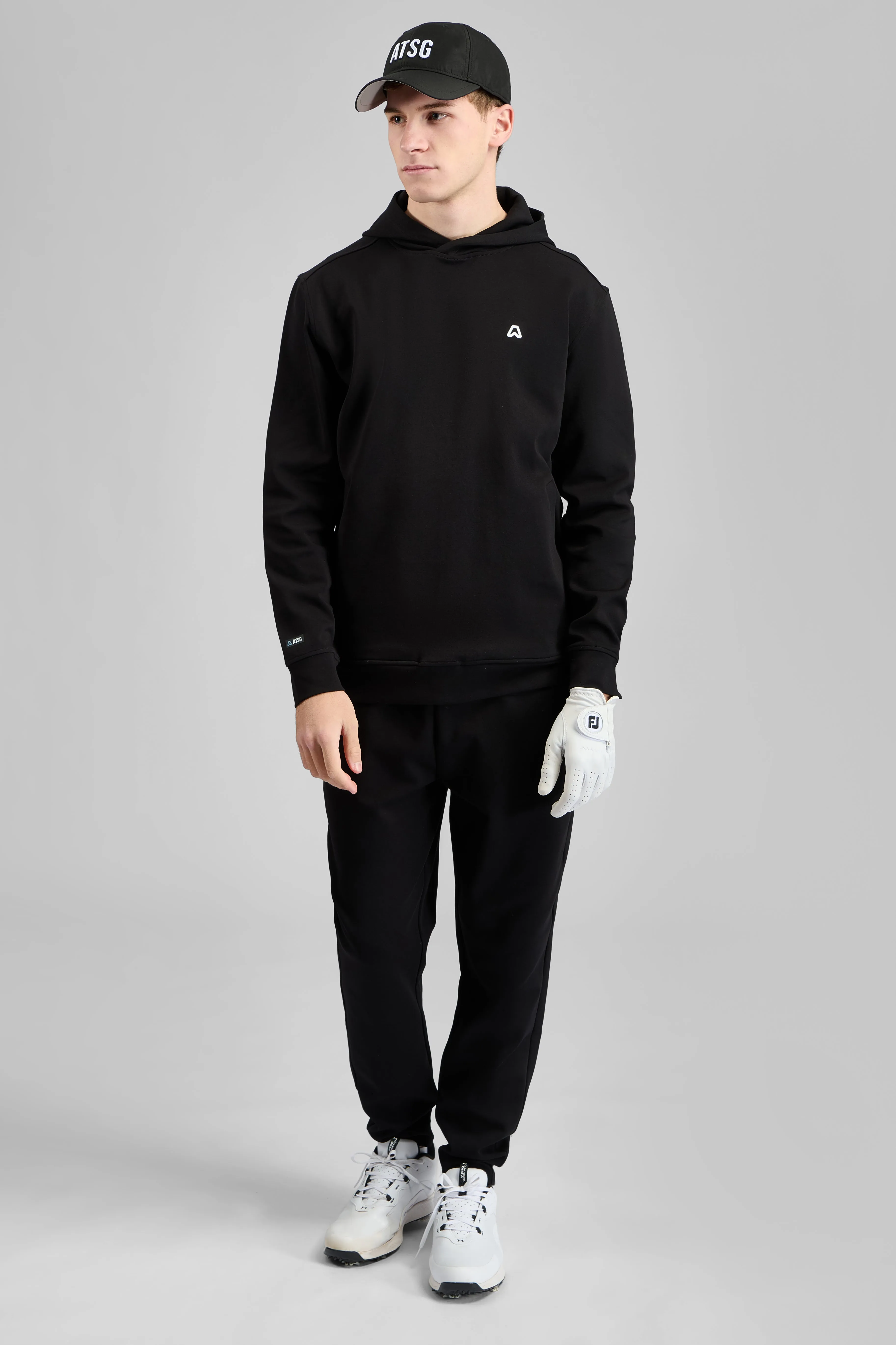 UVProtectiveLayer Core Cotton Blend Golf Joggers - Putter Black