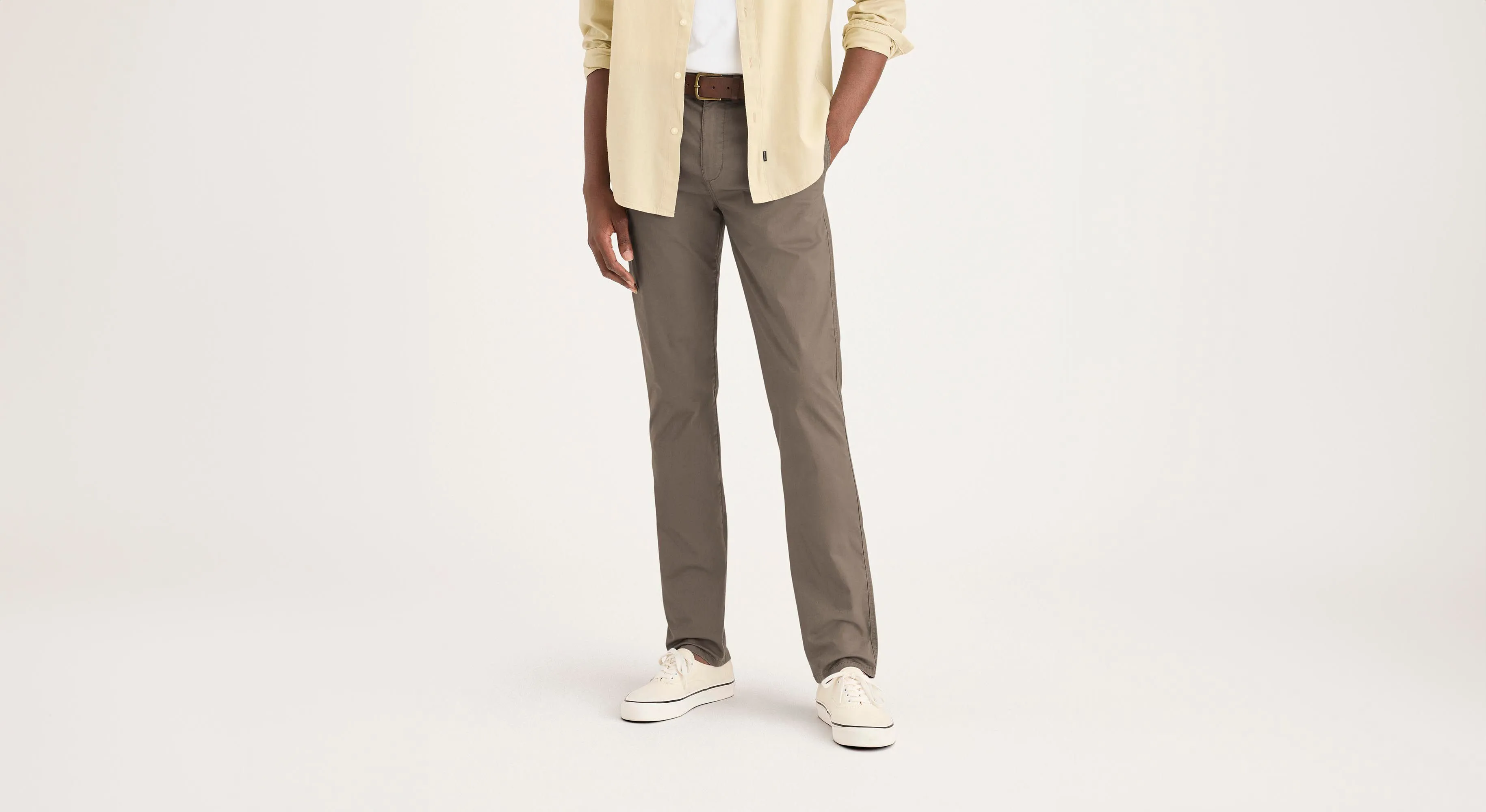 QuickDryTechnology Anti Snag Fabric Original Chino Pants, Slim Fit