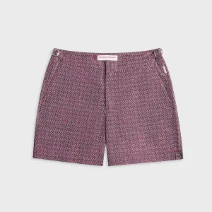 Orlebar Brown Bulldog Riptid Swim Short - Damson Low Maintenance Fabric