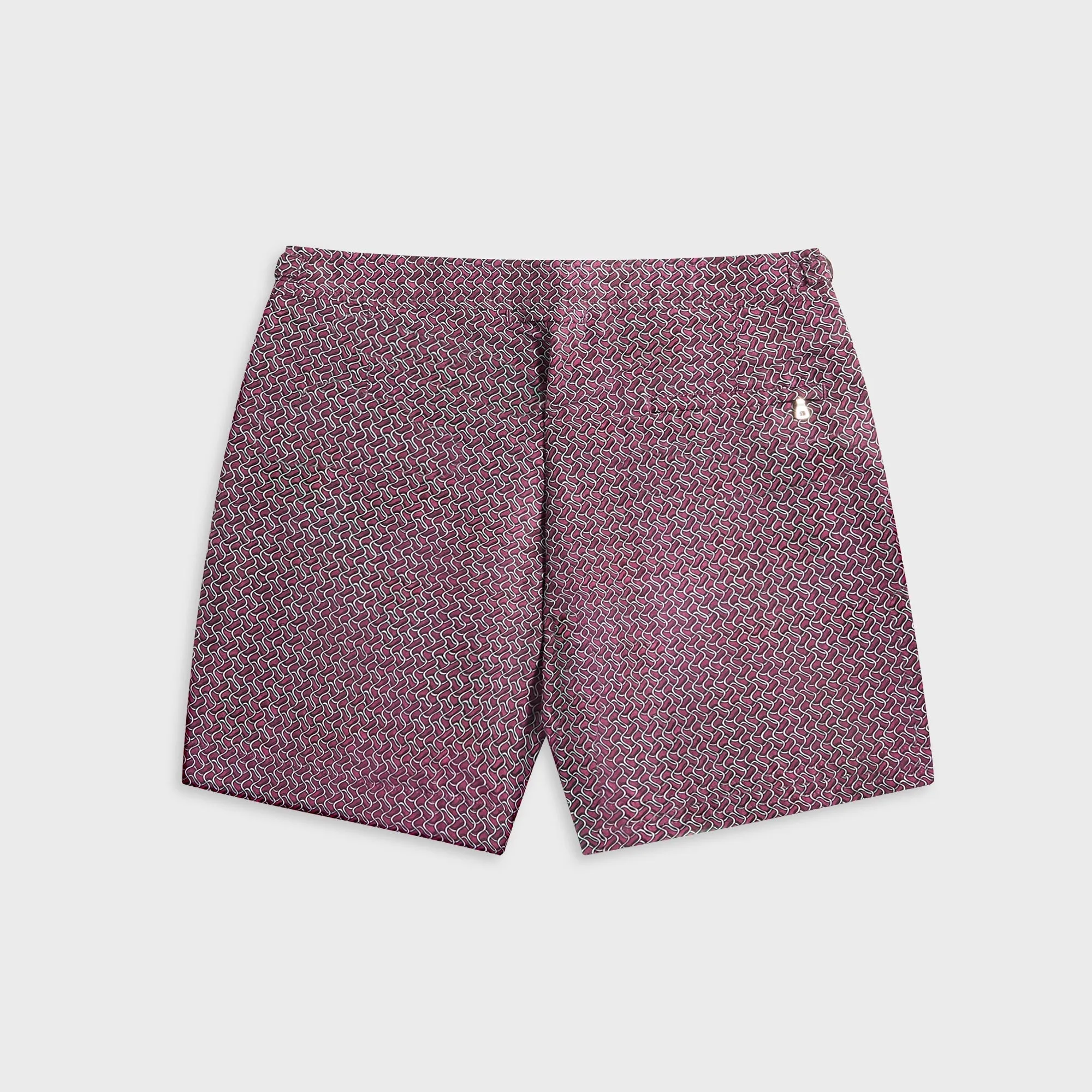 Easy Layer Fit Moisture Management System Orlebar Brown Bulldog Riptid Swim Short - Damson