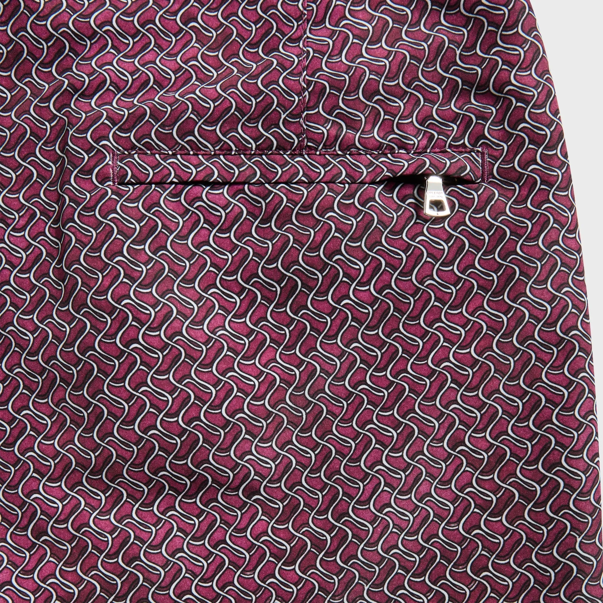 Orlebar Brown Bulldog Riptid Swim Short - Damson Abrasion Resistant Material