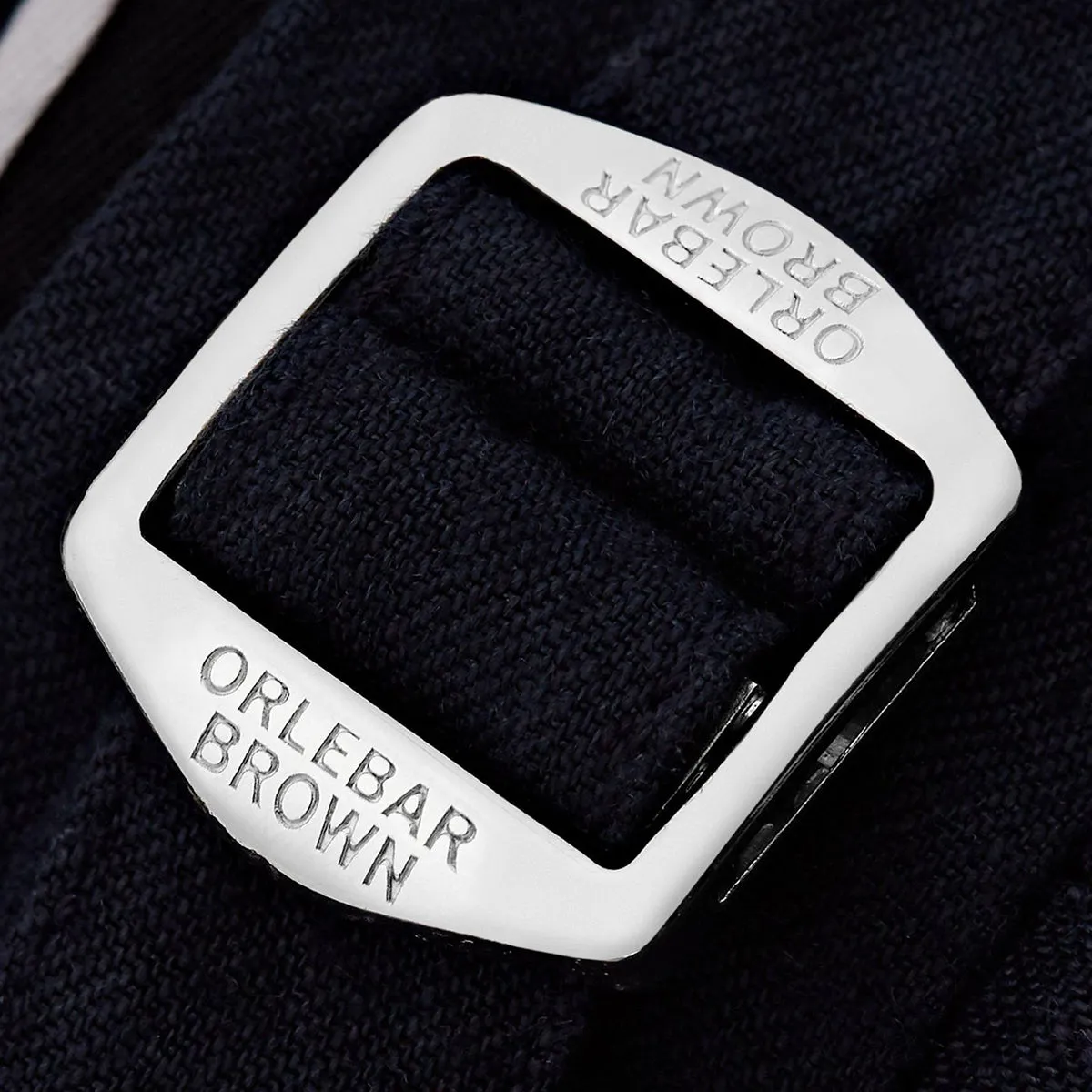 Orlebar Brown - Norwich Linen Tailored Shorts in Navy shrink-resistant factory work