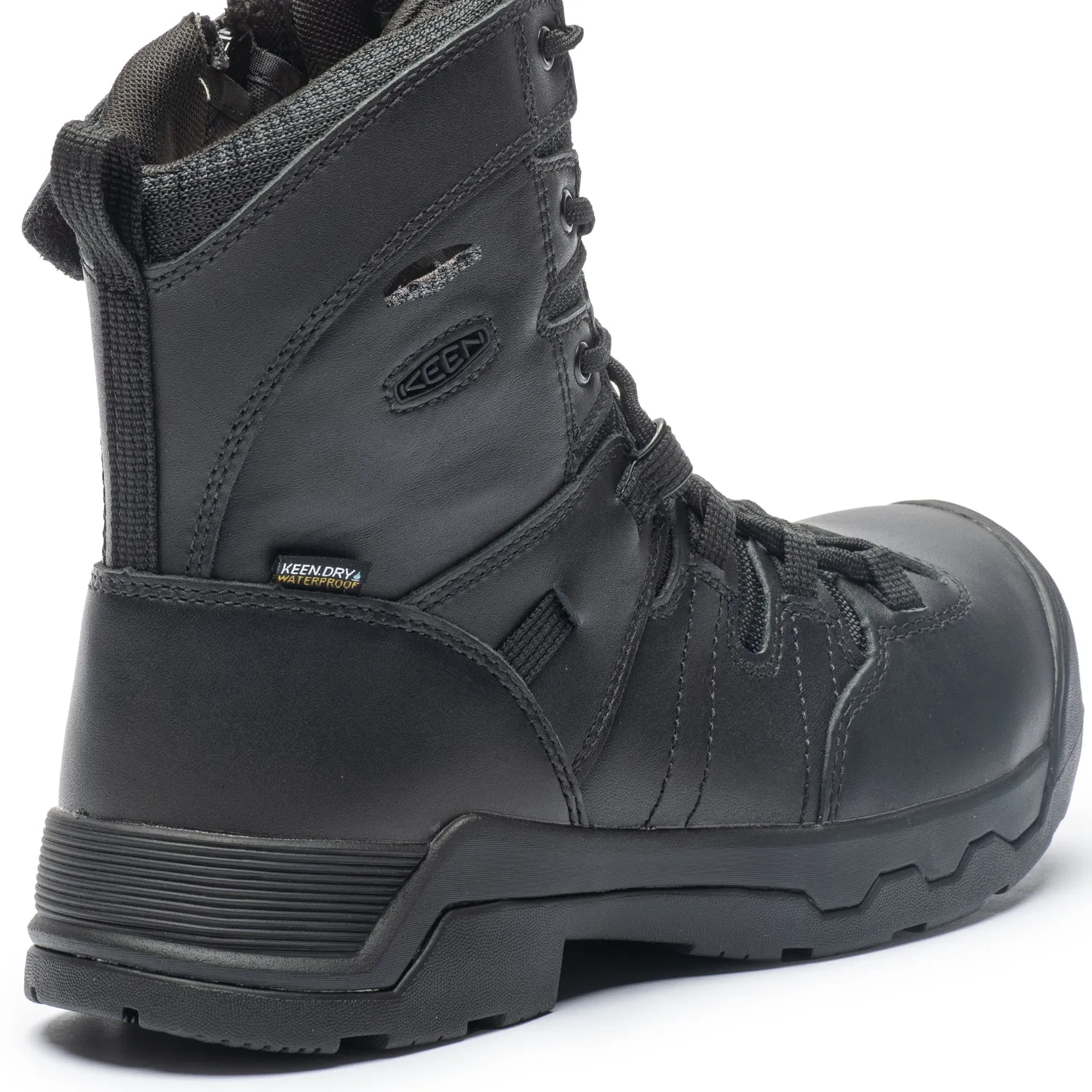 Oshawa Duty Men's 8" composite toe leather work boots 1022107 Daily Utility Secure And Comfortable