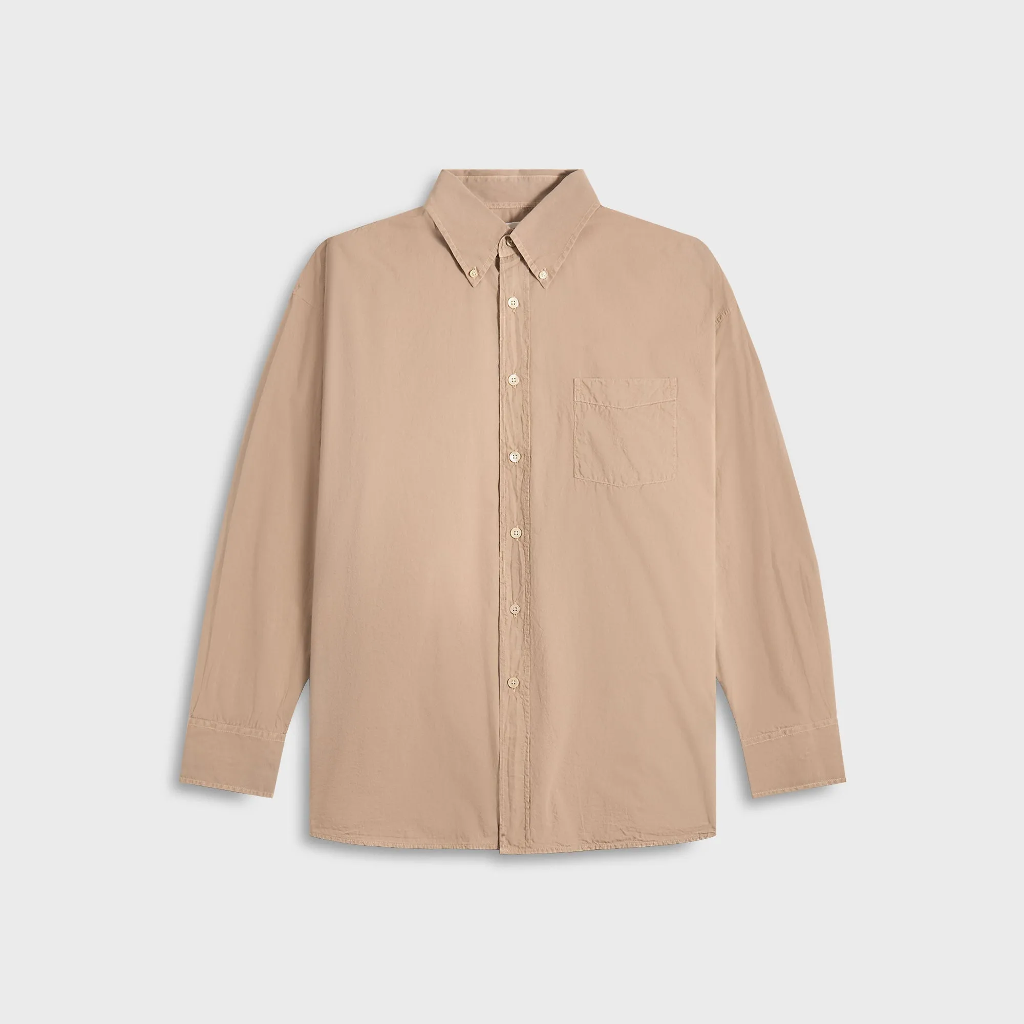 Relaxed Fit Structure Our Legacy Borrowed BD Shirt - Pink Voile