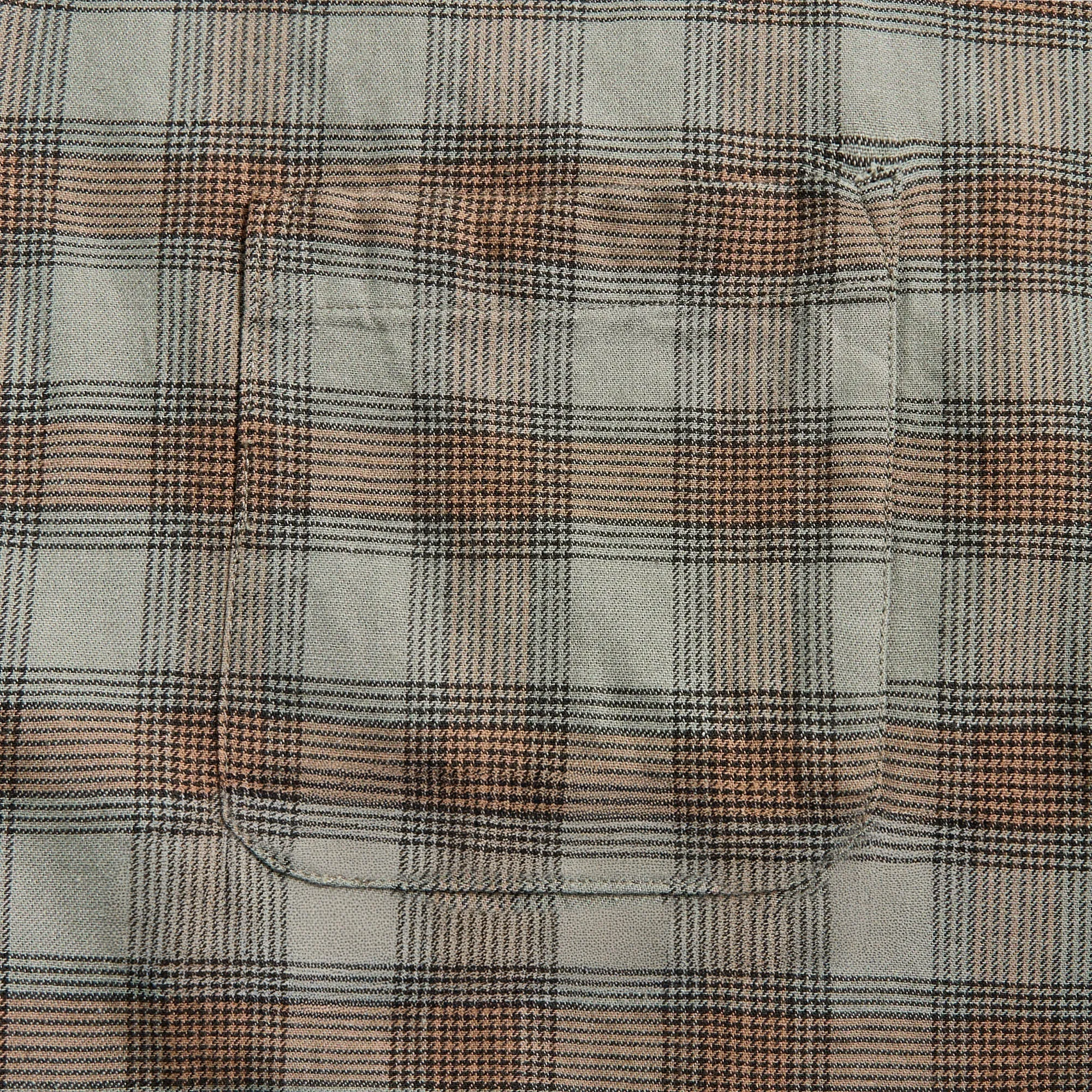 Our Legacy Borrowed Shirt - Iowa Flannel Check Soft Layers