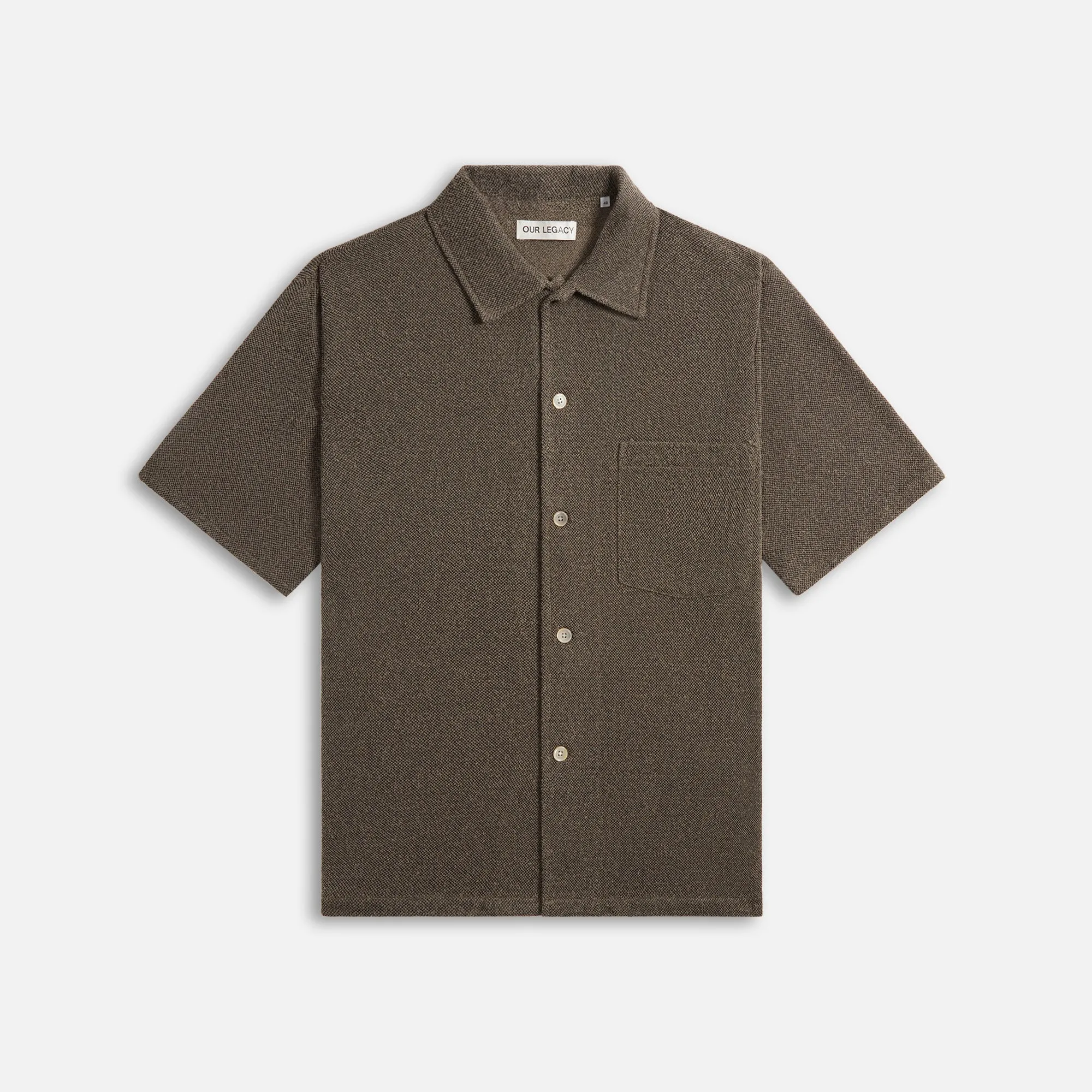 Our Legacy Box Shirt - Muck Boucle Durable zipper pull