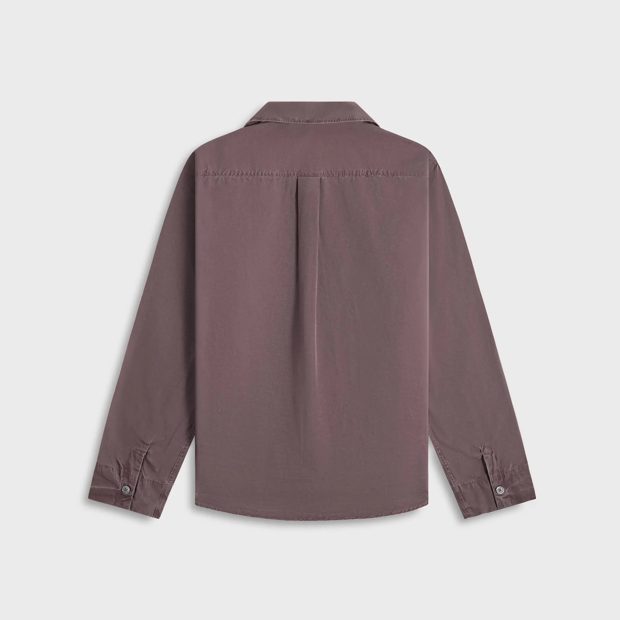 Our Legacy Funnel Shirt - Charcoal Bordeaux Cool Climate