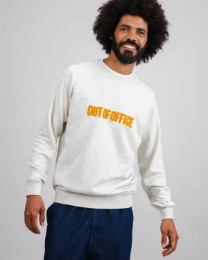 Out of Office Sweatshirt Cream Cozy Design product shipping