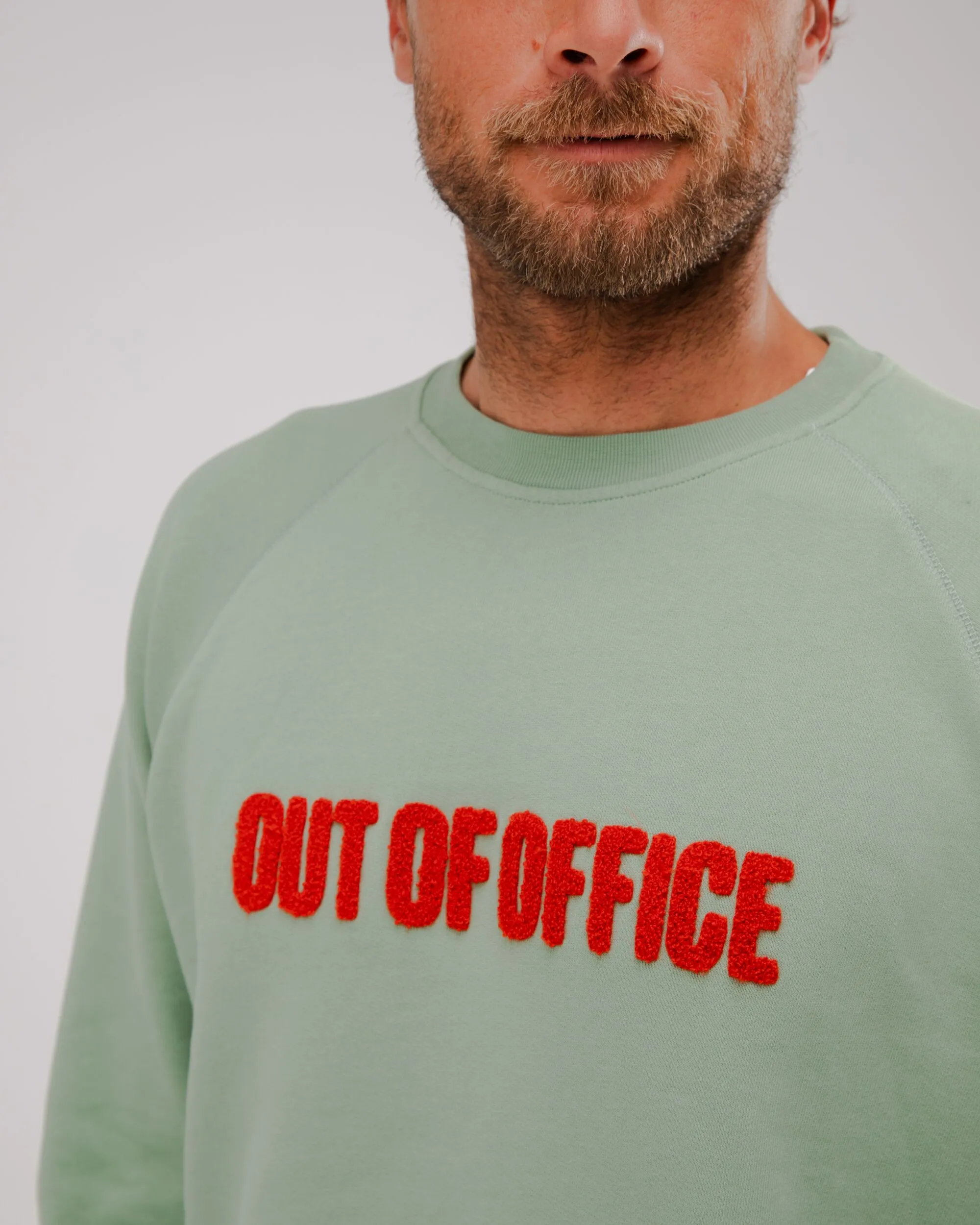 Out Of Office Sweatshirt Mint Weekend Casual