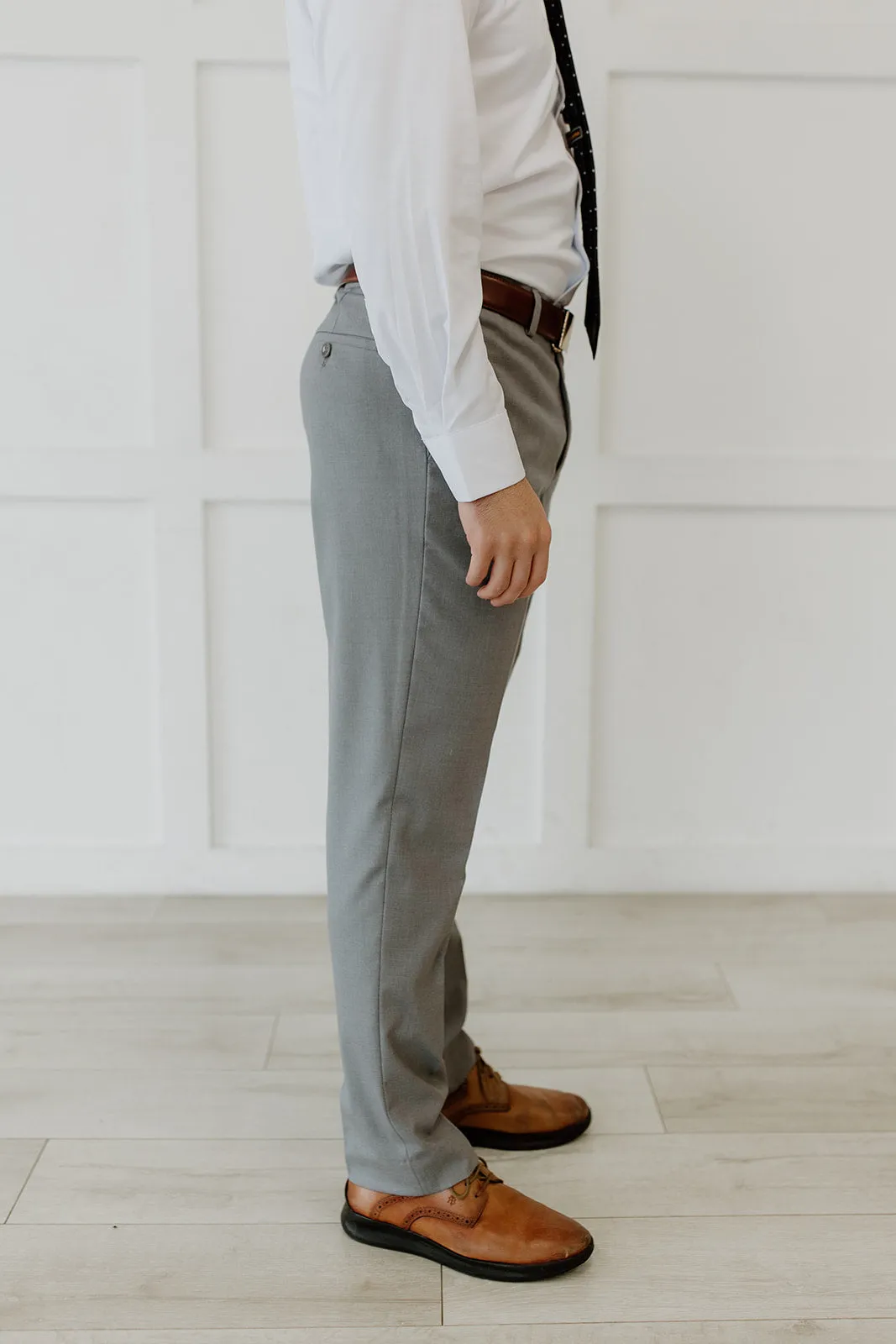 AntiSlipWaistband Legacy Suit Pant Grey