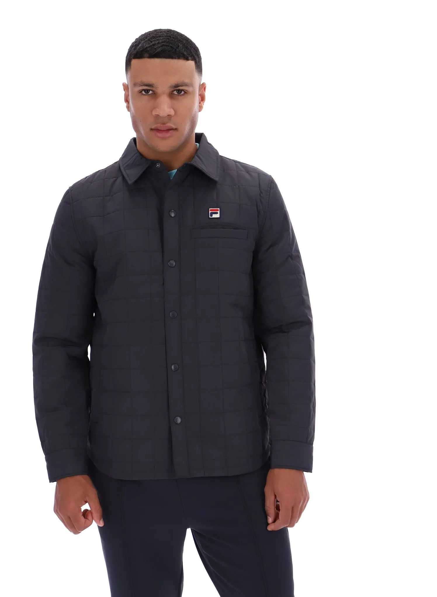 Malcolm Lightly Padded Quilted Over Shirt Puffer Design