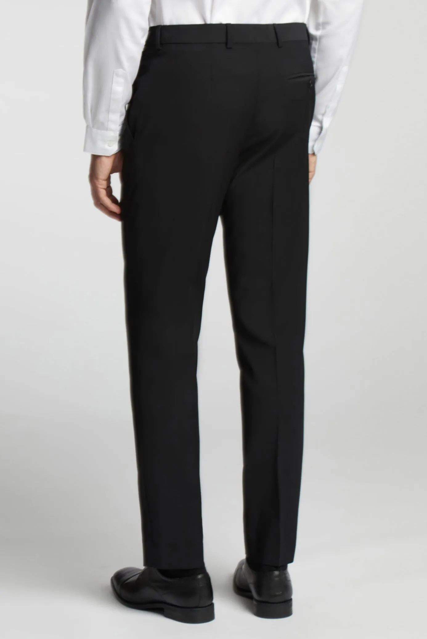 OrganicCottonBlend PANAMA SLIM TS | BLACK