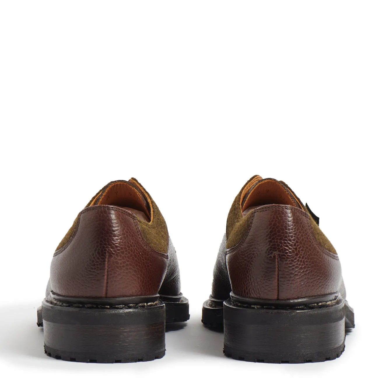 Paraboot Avignon Shoe Maroon / Olive Hill Walk