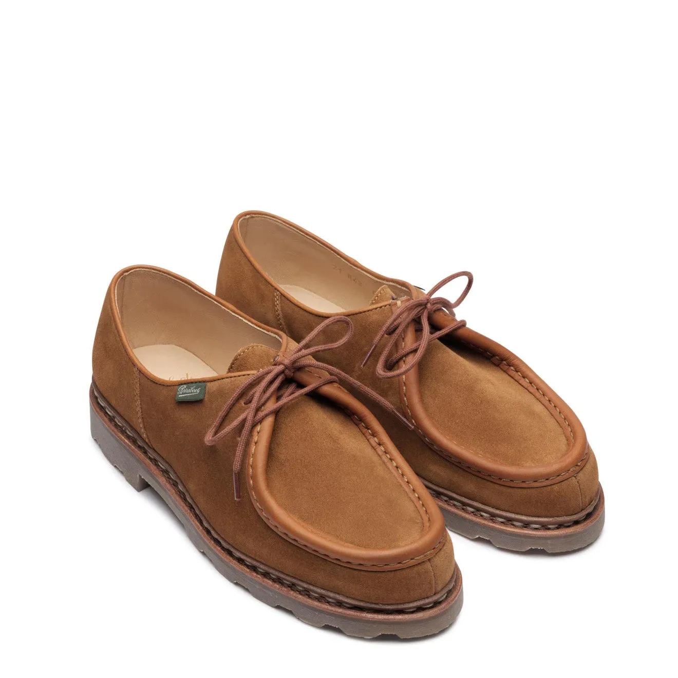 Paraboot Michael Shoe Velours Whisky zipper Run Free