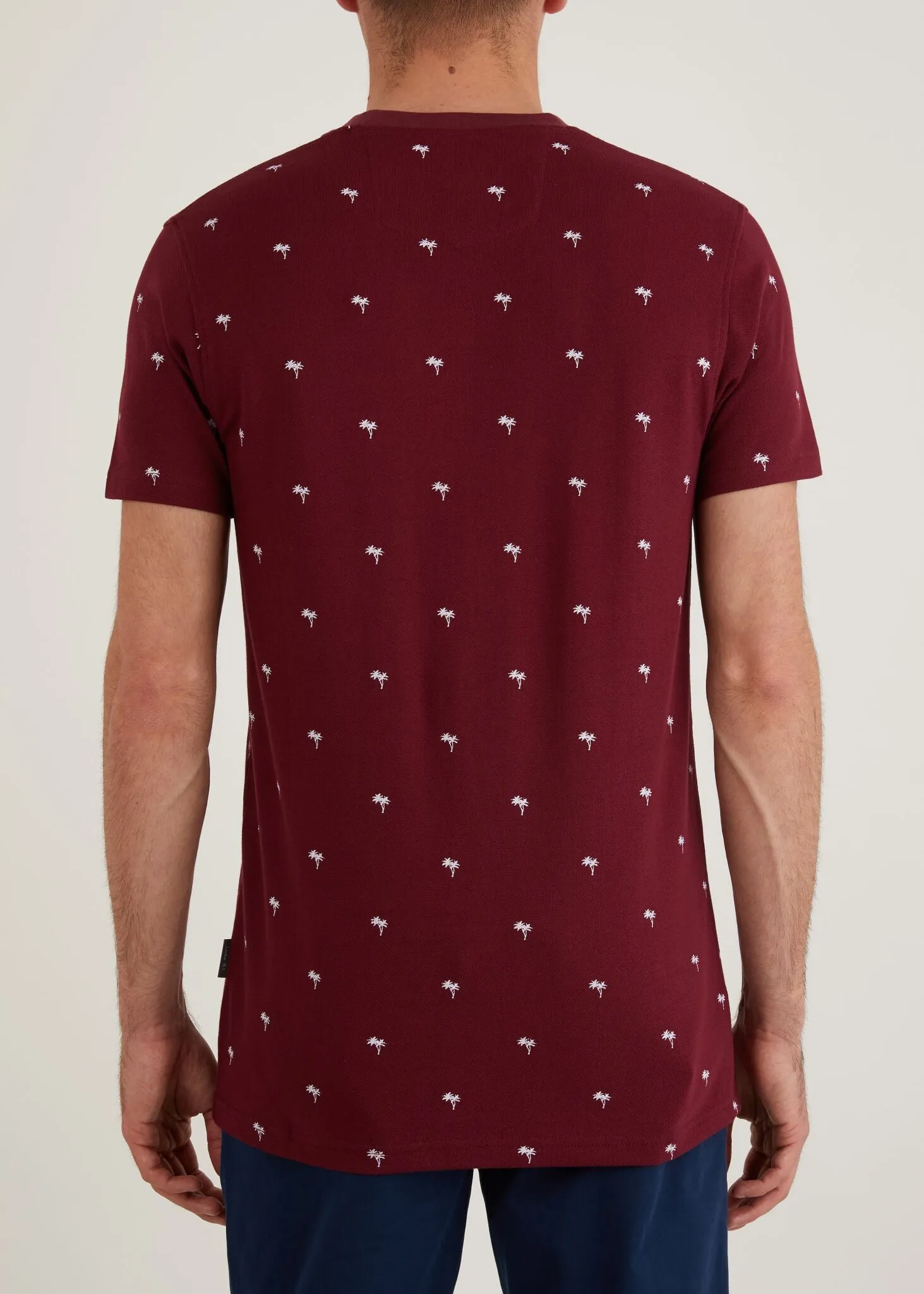 PrecisionTailoring Sandunes T-Shirt - Burgundy