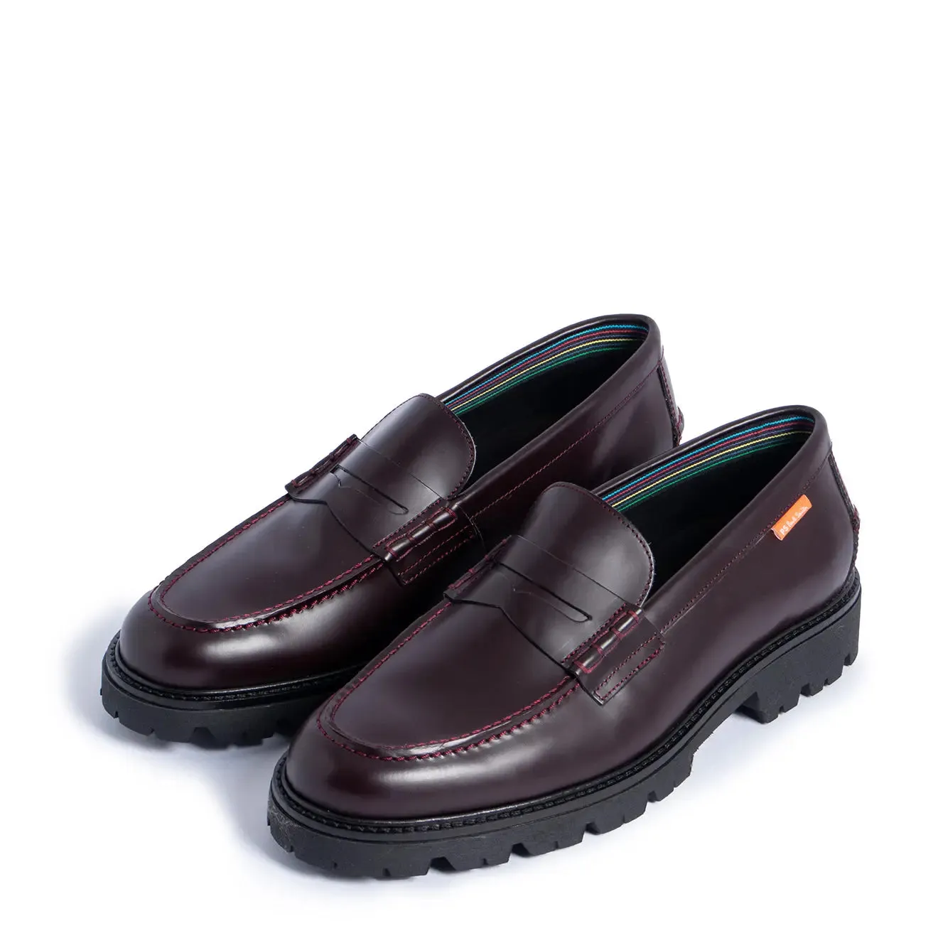 Paul Smith Bolzano Shoe Burgundy / Bordo Pastel tone Durable Material