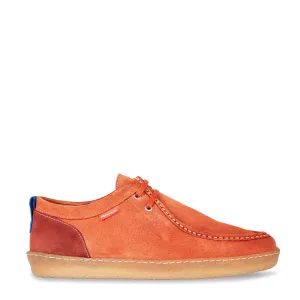 Paul Smith Suede Buster Shoes Orange Ventilation Perforation System Active Day