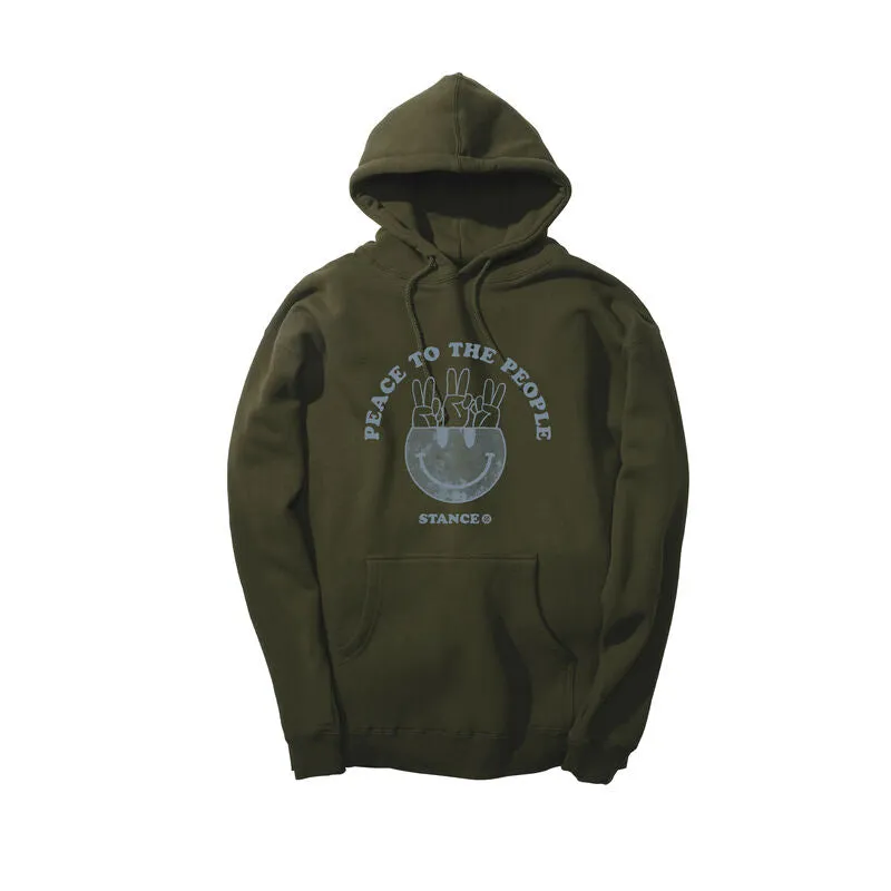 Peace People Hoodie Slim Fit Cut QuickDry