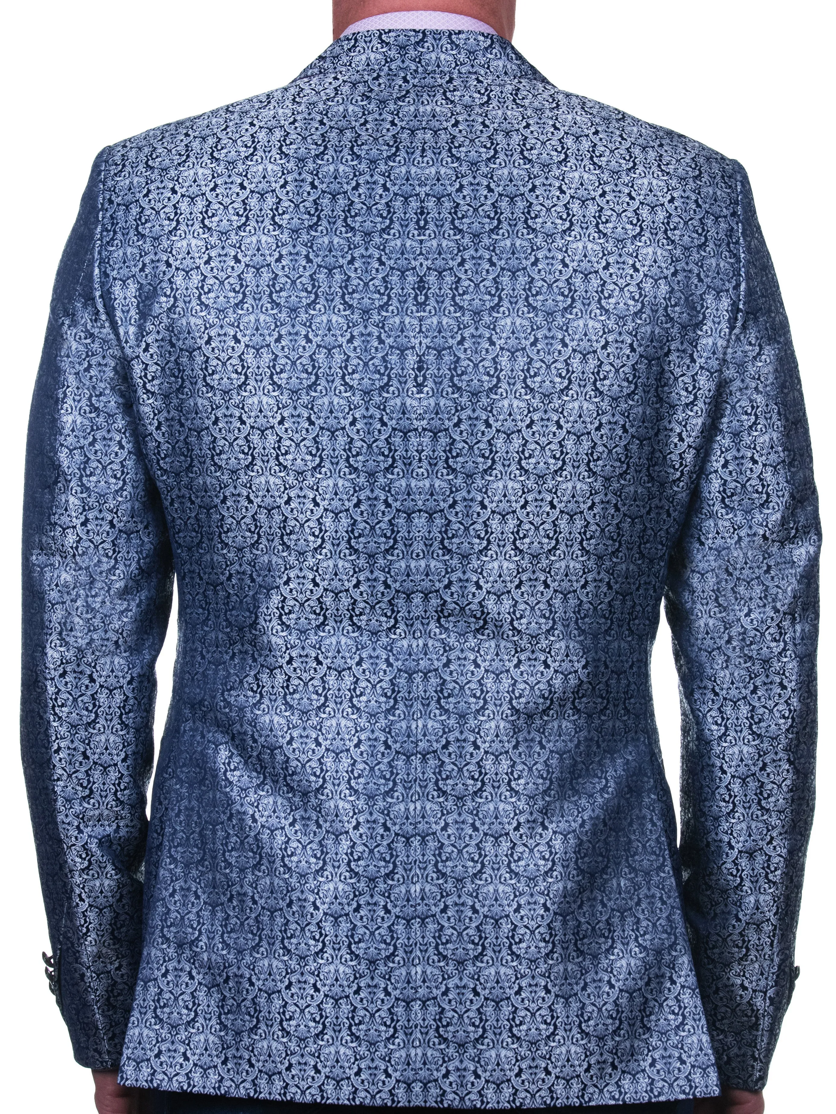 High Visibility Trim Soft Comfort Design Blazer Bethoven MajesticSilver Blue