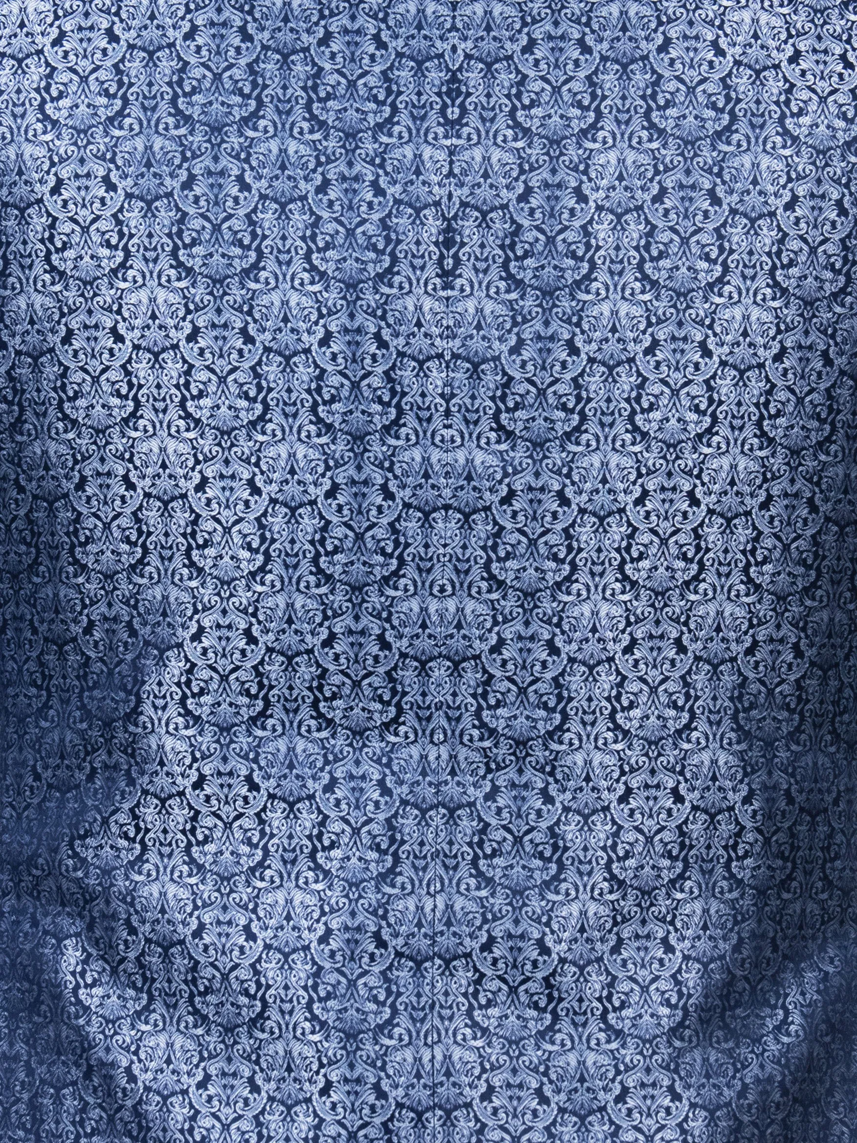 Matte Fabric Snag Free Surface Blazer Bethoven MajesticSilver Blue